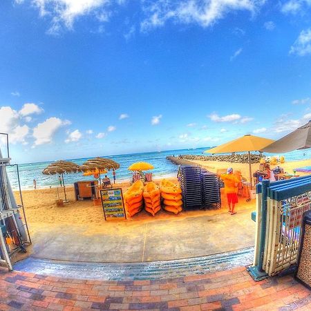 Апартаменти Waikiki Shore 515 Beachfront & Upgrade Гонолулу Екстер'єр фото